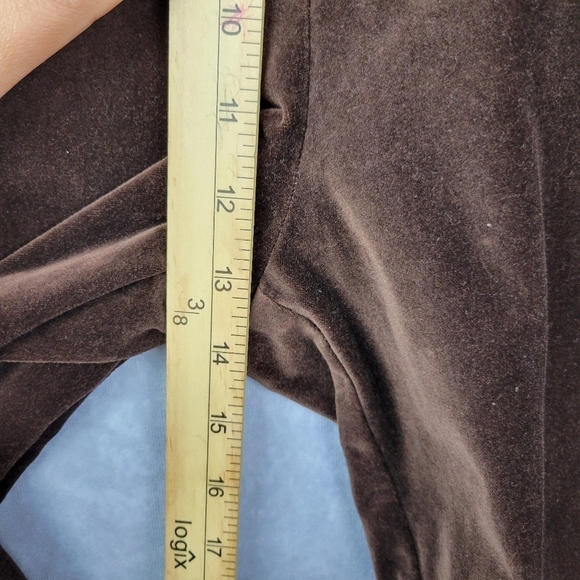 Denim & Co Straight Leg  Elastic Waist Denim Baggy Pants Cotton Size L - Picture 7 of 7